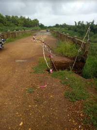 The Adaklu Waya Kpodzi bridge has waned off and had not seen any renovation in decades