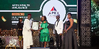 Apex Health Insurance wins health insurance company of the year at Ghana Business Awards