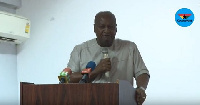 Former President John Mahama says he will disclose his intention very soon