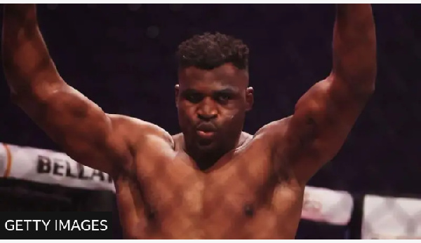 The victory was Ngannou's 13th career win by knockout