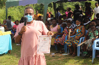 ICDP offered training to young girls in some rural areas