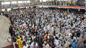 File Photo Christians Pray Church