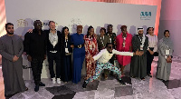 D’Banj icaptured with some dignitaries in a photo