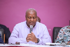 John Dramani Mahama, former president of Ghana