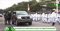 Arrival of an army chief to Burma Camp