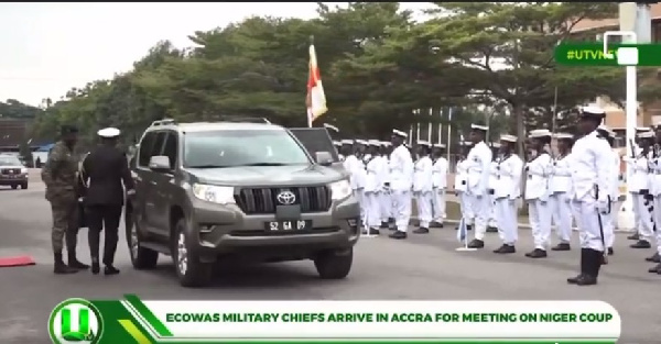 Arrival of an army chief to Burma Camp