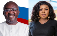 Vice President, Dr. Mahamudu Bawumia and Afia Schwarzenegger