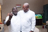 Julius Debrah and John Mahama