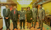 The visit was to formally congratulate Akufo-Addo on his assumption as President of the country