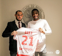 Baba Rahman has gone to Reims to search for game time