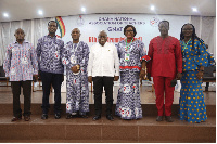 President of Ghana,  Akufo-Addo and GNAT representatives