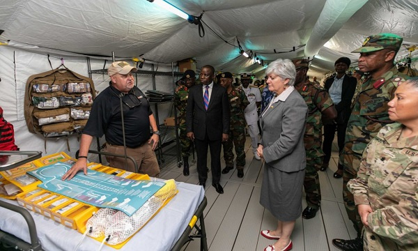 USA and Ghana security partner to combat coronavirus