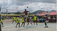 Court Winners from Donkorkrom won ongoing Akro-Ako Eastern Regional Volleyball league