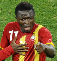 Ghana midfielder Sulley Muntari