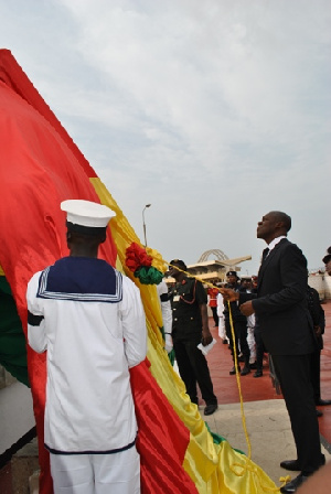 Amissah Arthur Unveils Bust