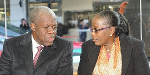 Paa Kwesi Amissah-Arthur with wife Matilda Amissah-Arthur