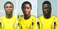 Abeiku Ainooson, Kwame Boateng and Emmanuel Asante