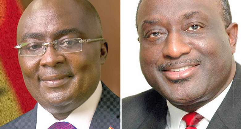 Dr. Mahamudu Bawumia and Alan Kyerematen