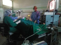 About 30 patients were operated on