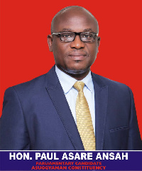 Paul Ansah wants to be an MP