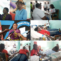 GJA blood donation is to boost stock at the Blood Bank to save life