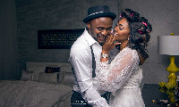 Ubi Franklin and his actress wife, Lilian Esoro