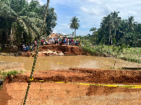 Many homes were flooded as a result of the rain