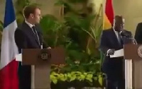 President Akufo-Ado hosted France President Emmanuel Macron last week