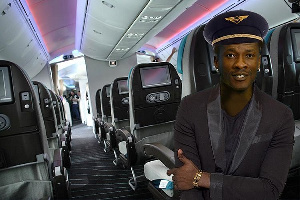 Asamoah Gyan Jet Suit