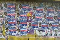 Posters of Dr. Amoako Baah have been notably spotted around the conference grounds