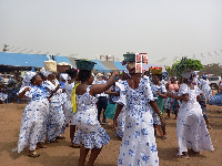 Traders at the Mandela Market