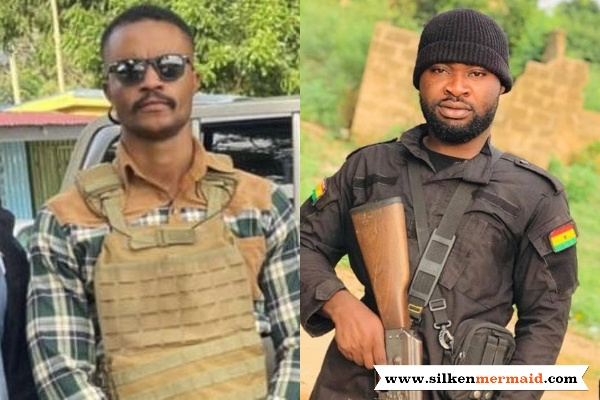 Two killed  bullion van robbery suspects (Corporal Nyame on the right)