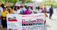 Scene from the peace walk