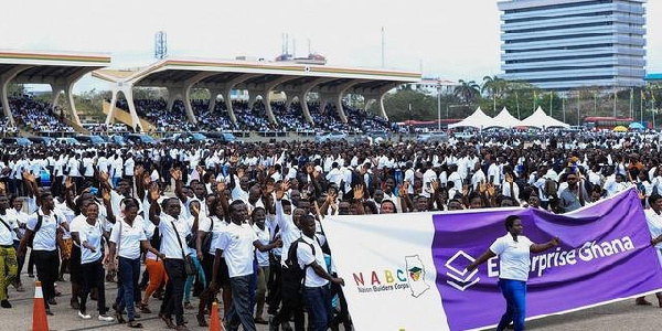 NaBCO trainees during their inauguration