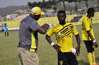 Coach Bash issuing out instructions to a player