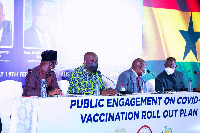 The Ministry of Information held a press conference on the vaccination roll-out today