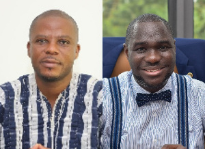 Sylvester Matthew Tetteh (left), Palgrave Boakye Danquah (right)