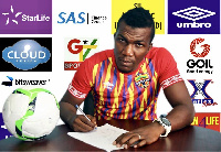 Accra Hearts of Oak S.C striker Abednego Tetteh