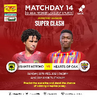 Super Clash between Asante Kotoko and Hearts of Oak