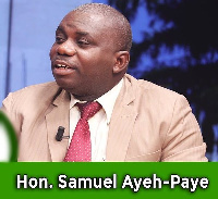 Former Member of Parliament(MP) for Ayensuano constituency, Samuel Ayeh Paye