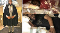 Ray Hushpuppi, photo of when he used to sleep (pose) with a million Naira in 2010