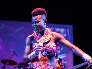 Ghanaian songstress Wiyaala