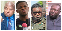 Samuel Okudzeto Ablakwa, Sammy Gyamfi, Joseph Yamin, George Opare Addo (NDC members)