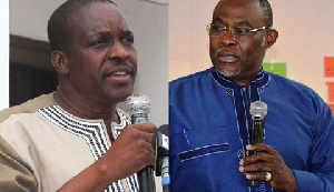 Alban Bagbin and Ekwow Spio-Garbrah are both aspiring for the flagbearship of the NDC