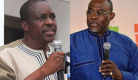 Alban Bagbin and Ekwow Spio-Garbrah are both aspiring for the flagbearship of the NDC