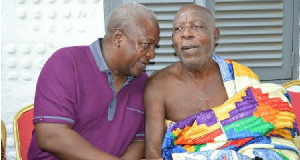 Former president Mahama and late OD