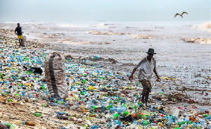 A photo of plastic waste