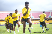 Black Stars prepare for Sao Tome on Sunday March, 28, 2021.