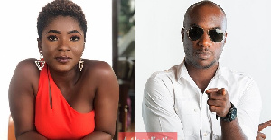 Ahuofe Patricia and highlife singer, Kwabena Kwabena