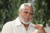 The late Jerry John Rawlings